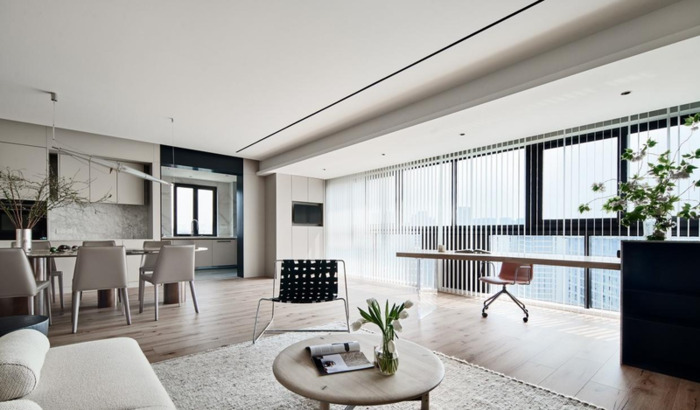 大平层客厅装修效果图【大平层装修效果 样板房】