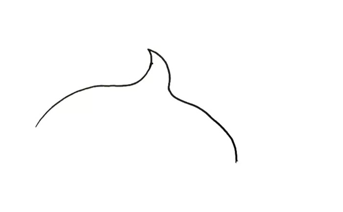 海豚简笔画图片【海豚简笔画彩色】