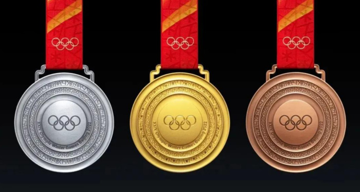 冬奥奖牌设计图案【奖牌设计图案卡通】