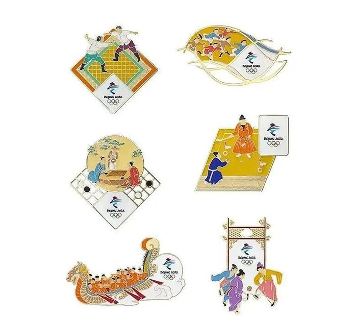 冬奥奖牌设计图案【奖牌设计图案卡通】