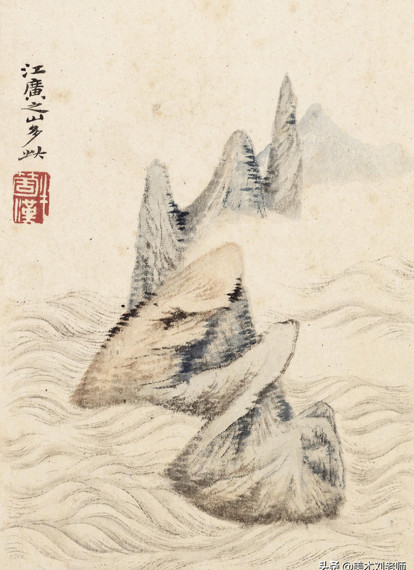 山水画题款大全集锦书法【水墨山水画题款大全】