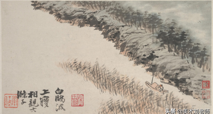 山水画题款大全集锦书法【水墨山水画题款大全】