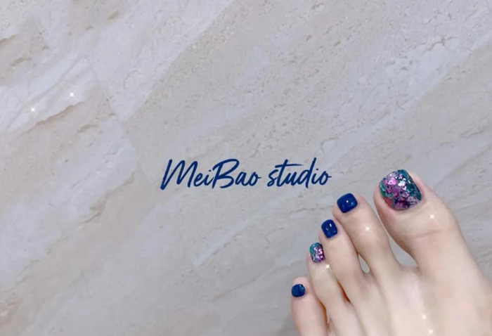 脚的照片怎么拍【脚趾美甲图片】