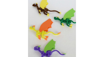 扭扭棒龙教程简单【扭扭棒龙教程粉色】