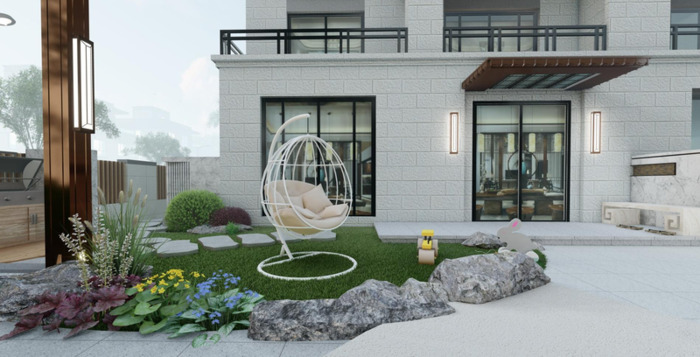 河南农村庭院设计实景图【农村庭院设计实景图方正院子】