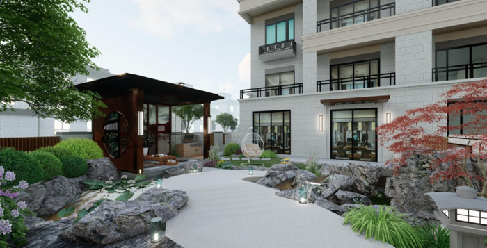 河南农村庭院设计实景图【农村庭院设计实景图方正院子】