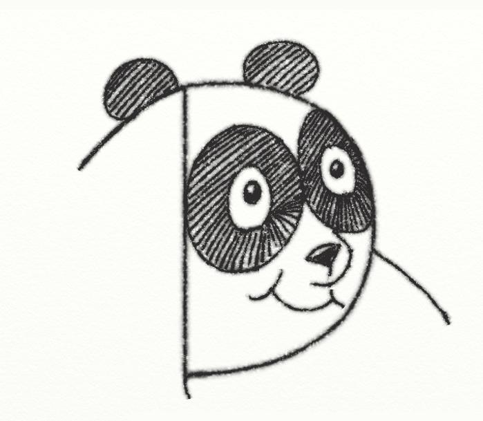 半圆形图案图片【半圆形图案简笔画】