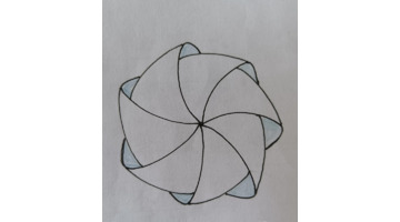 风车简笔画彩色【风车简笔画三角形】