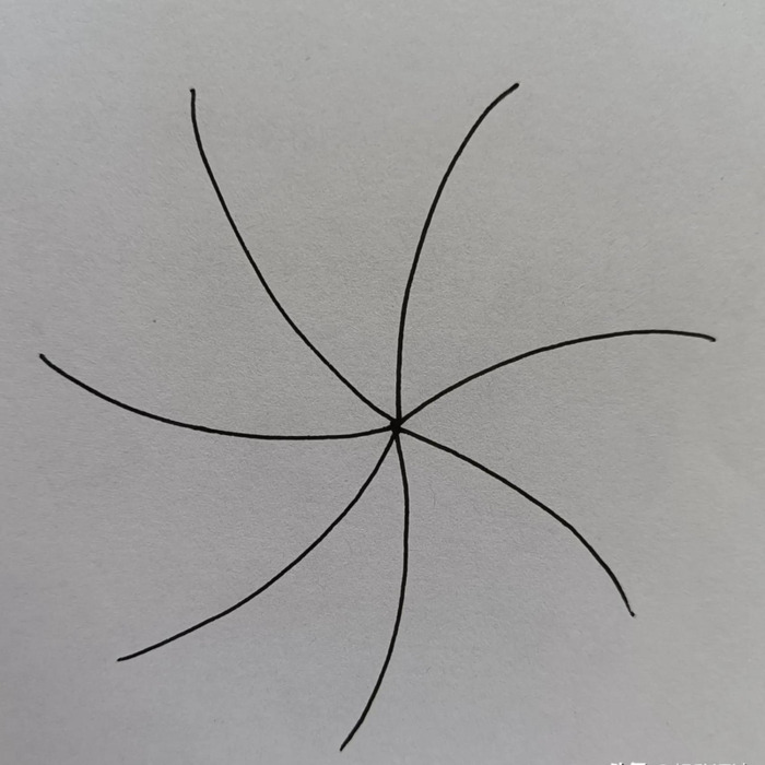 风车简笔画彩色【风车简笔画三角形】