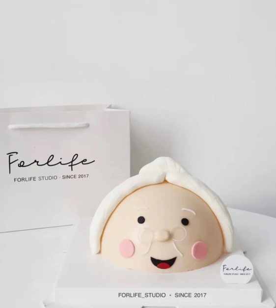 过寿蛋糕图片真实【过寿邀请函】