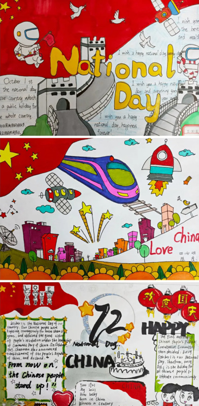 国庆英语海报内容【国庆英语海报怎么做】