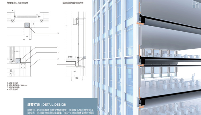 外墙玻璃幕墙效果图【家用幕墙效果图】