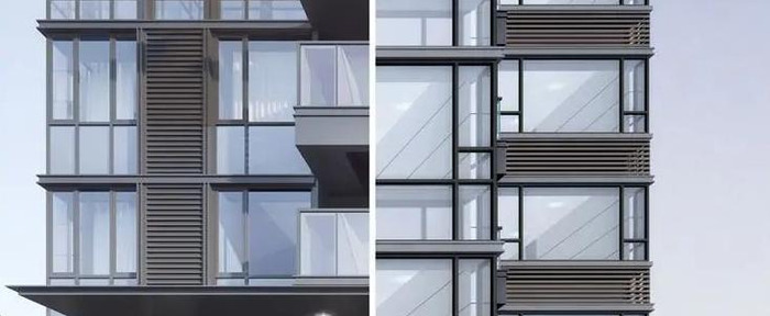 外墙玻璃幕墙效果图【家用幕墙效果图】