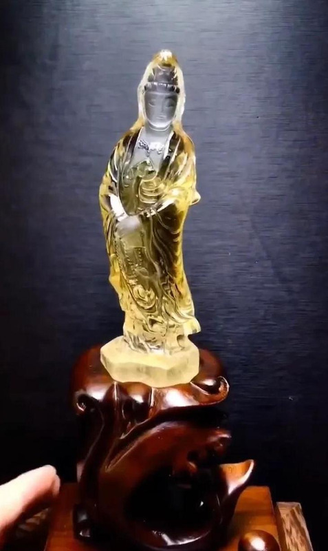 招财戴黄发晶好还是金发晶好【黄水晶和绿发晶哪个更招财】