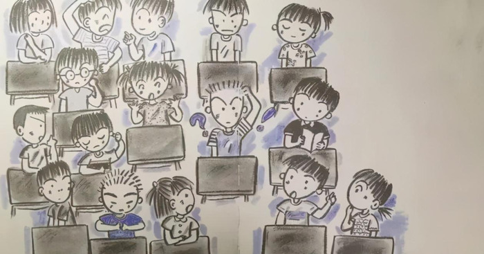 在教室说错了没关系绘本故事【在教室说错了没关系】