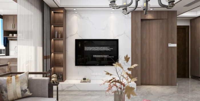 110平方三室两厅装修效果图视频【110平方三室两厅装修效果图新中式】