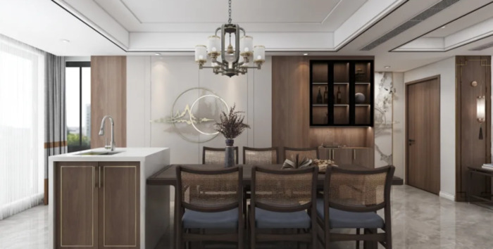 110平方三室两厅装修效果图视频【110平方三室两厅装修效果图新中式】