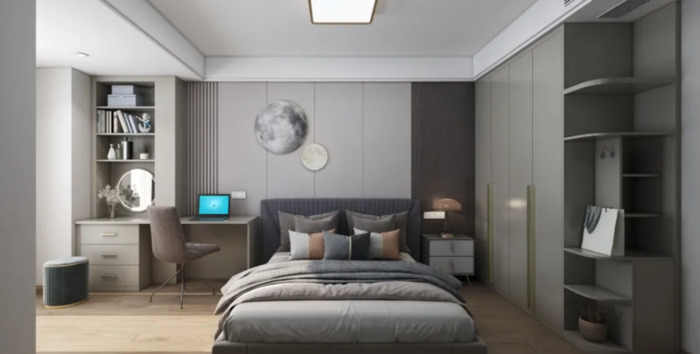 110平方三室两厅装修效果图视频【110平方三室两厅装修效果图新中式】