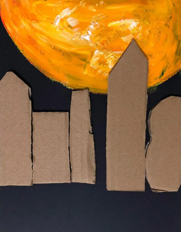 中秋节赏月图片儿童画【中秋节赏月图片高清】