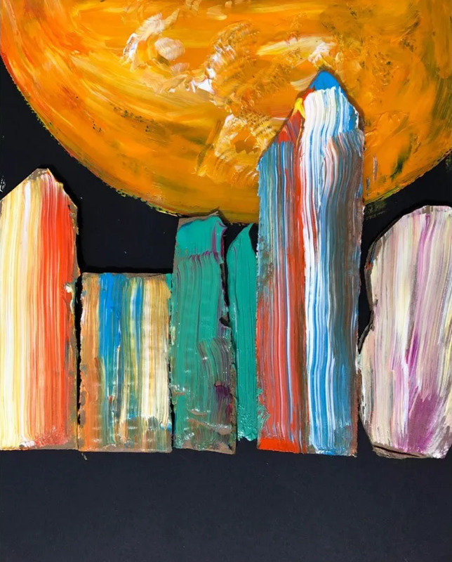 中秋节赏月图片儿童画【中秋节赏月图片高清】