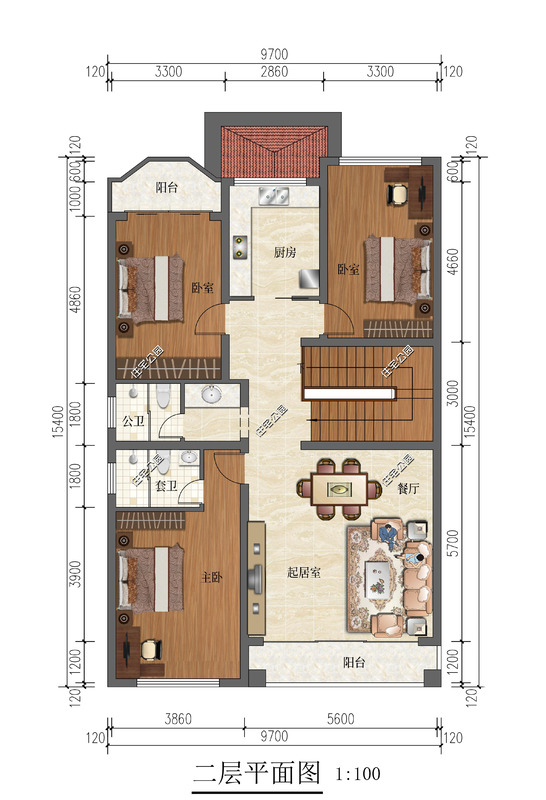 住宅公园官网【住宅公园农村别墅二层】
