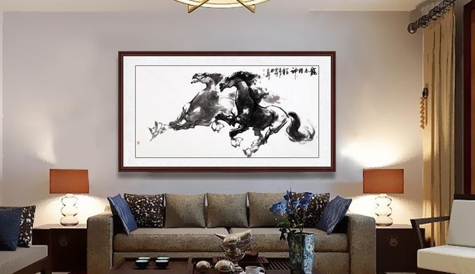 八骏全图挂客厅哪个位置好【八骏图可以挂客厅吗?如何摆放】