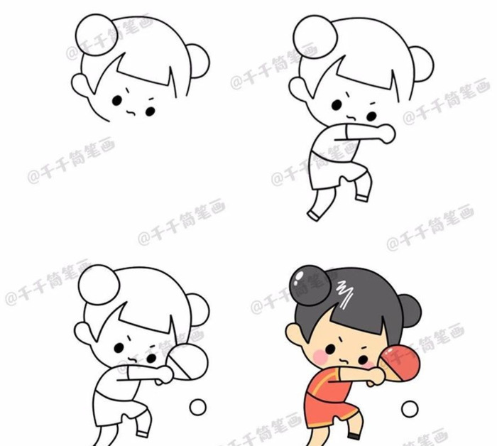 卡通人物形象简笔画【卡通人物形象设计】
