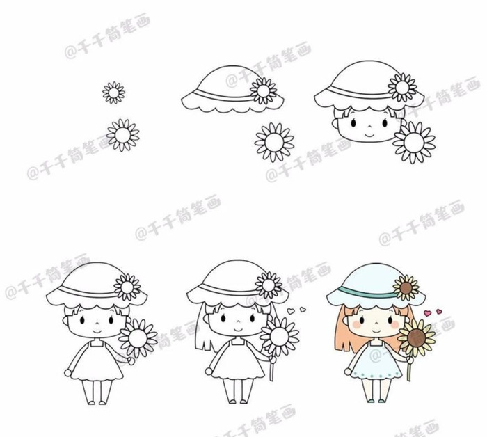 卡通人物形象简笔画【卡通人物形象设计】