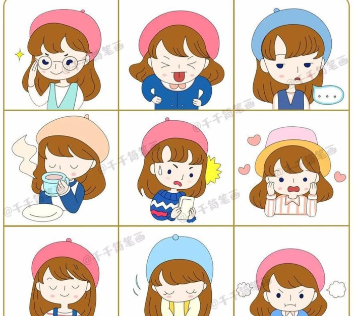 卡通人物形象简笔画【卡通人物形象设计】