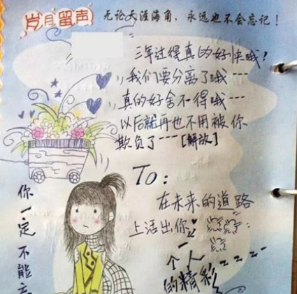 同学录模板图片手写【同学录模板图片手绘】