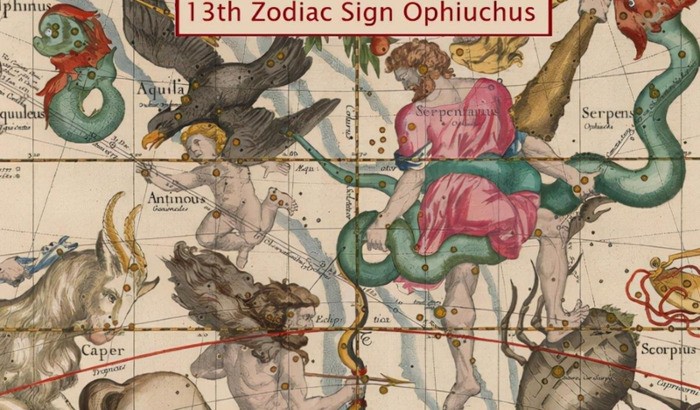 十二星座标志图案 蛇夫座【十二星座标志图案 简笔画】