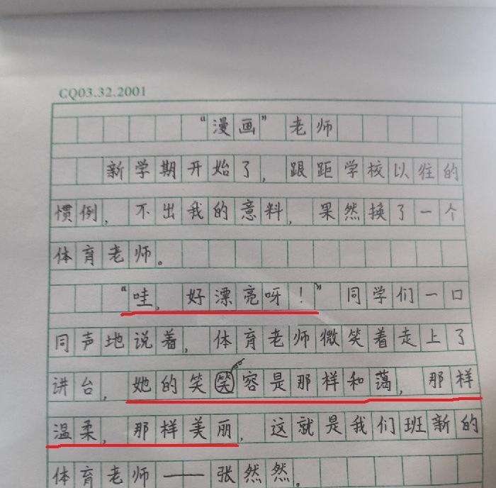 夸女孩子的第一印象评价【夸女孩子的第一印象的小作文】