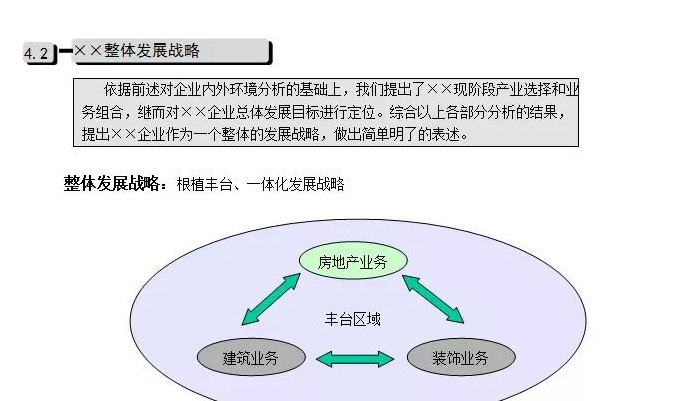 公司发展历程模板【公司发展战略包括哪些内容】