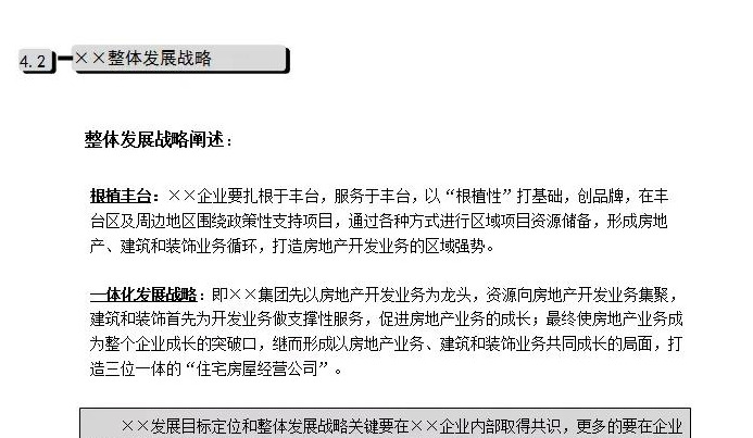 公司发展历程模板【公司发展战略包括哪些内容】