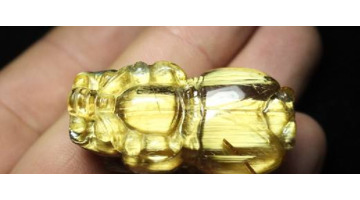 金发晶越多招财效果越好嘛【招财的水晶】