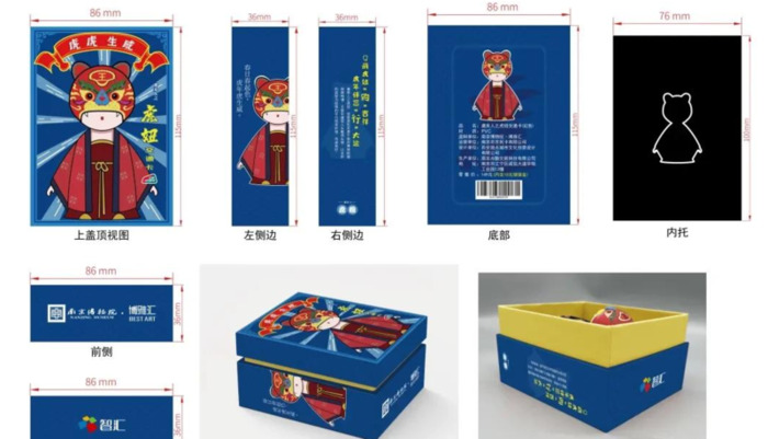 虎年吉祥物设计图案及寓意【虎年吉祥物设计简笔画】