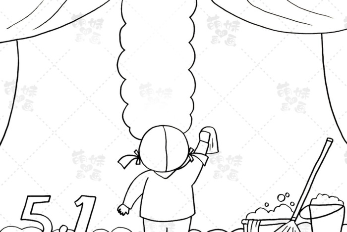 五一劳动节小报简单又漂亮图片【五一劳动节小报简单又漂亮四年级】