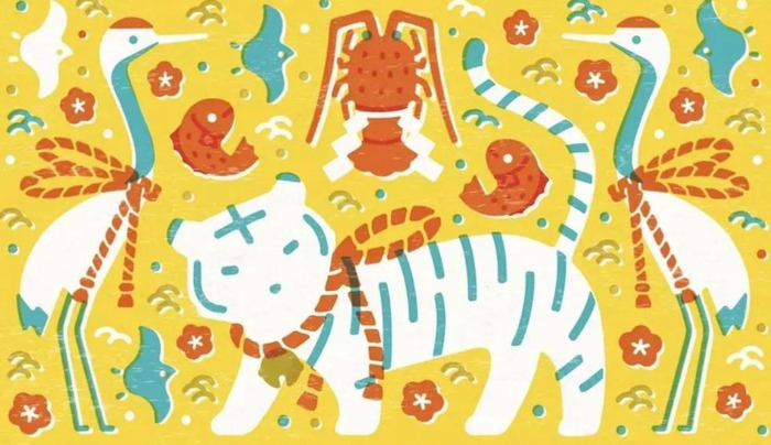 虎年海报素材图片2022【虎年海报素材简单】