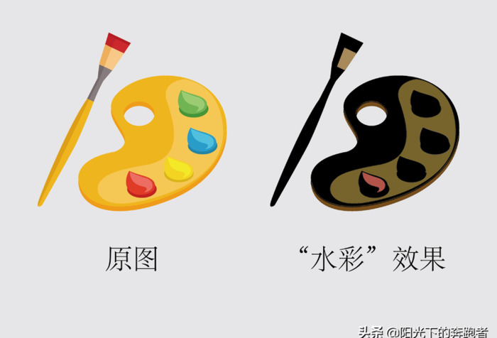 ai怎么填充颜色为水彩效果【ai怎么填充颜色到路径】