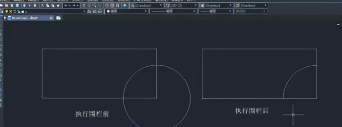cad修剪为什么修剪一段一段的【cad修剪多余的线】