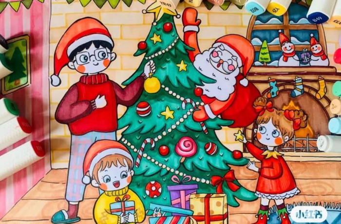 幼儿园元旦绘画展主题【幼儿园元旦绘画图片大全 简单】