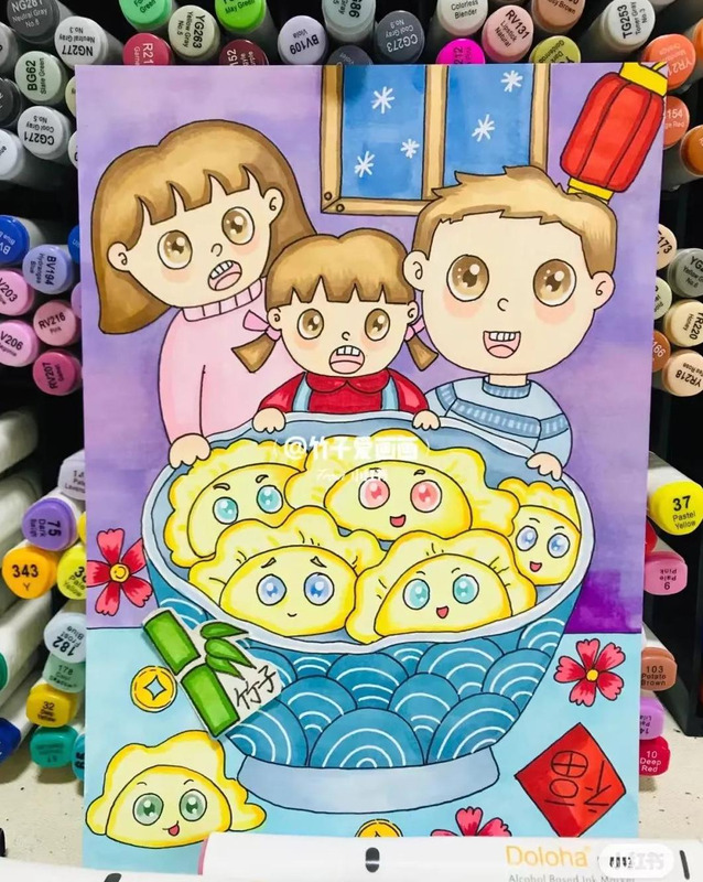 幼儿园元旦绘画展主题【幼儿园元旦绘画图片大全 简单】