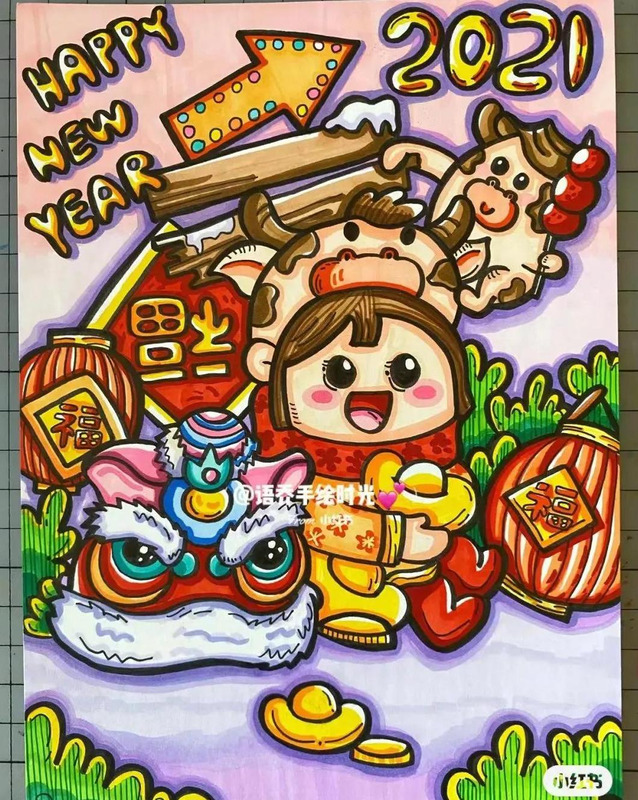 幼儿园元旦绘画展主题【幼儿园元旦绘画图片大全 简单】