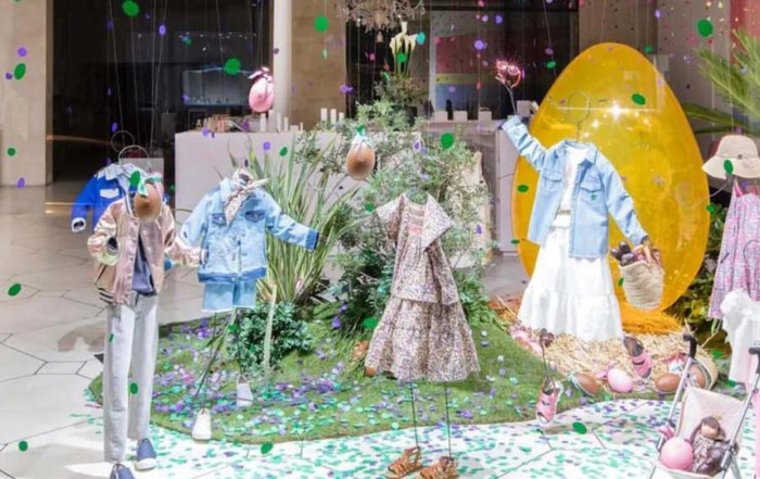 抖音橱窗展示设计效果图【童装橱窗展示设计效果图】