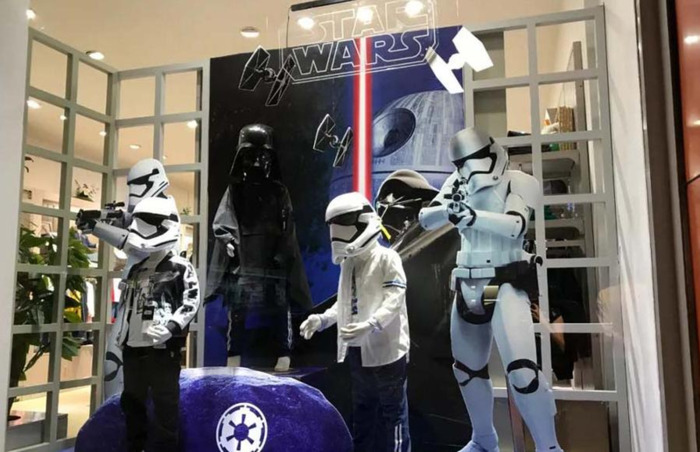 抖音橱窗展示设计效果图【童装橱窗展示设计效果图】