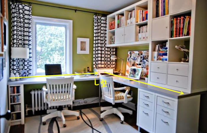 书房布置图【学生书房布置效果图】