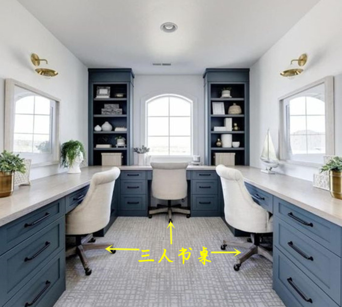 书房布置图【学生书房布置效果图】