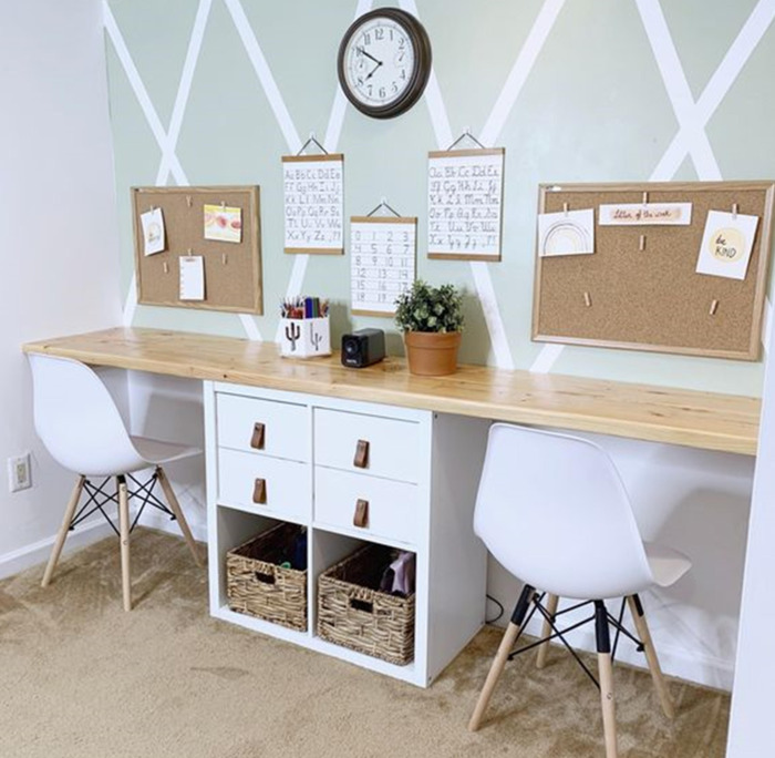 书房布置图【学生书房布置效果图】