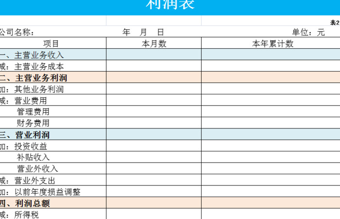 酒店日报表月报表模板【公司月报表模板】