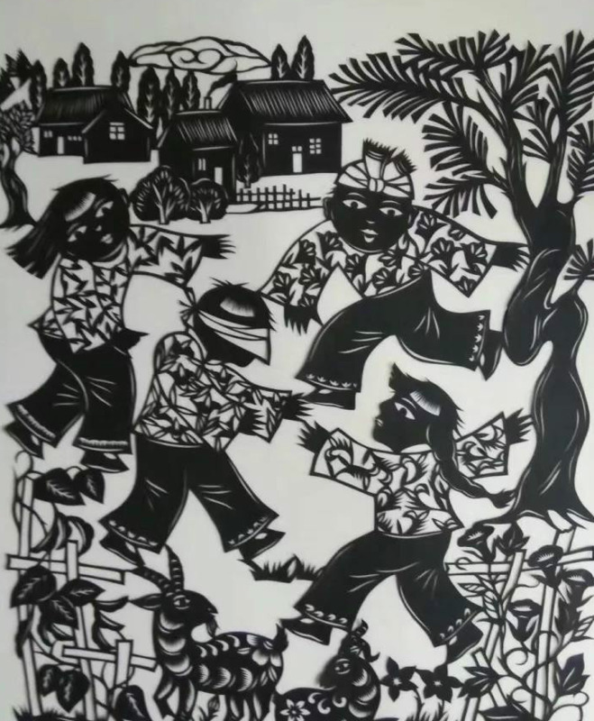 五一剪纸手工制作大全图片【六一剪纸图片大全集简单】